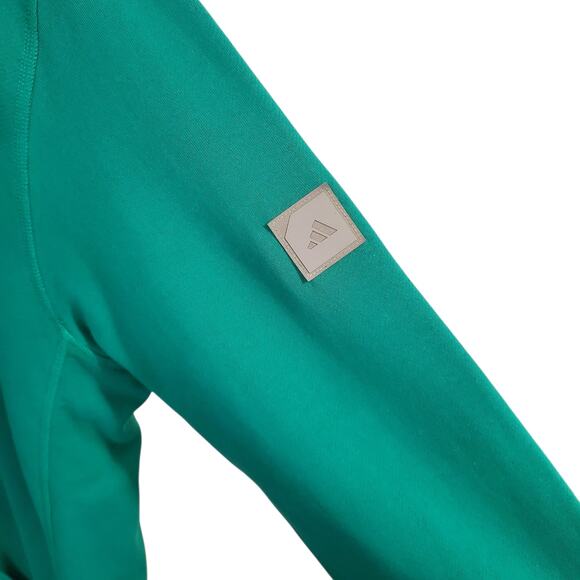 Adidas Golf Adicross Hooded Pullover Sweatshirt Green L - Picture 9 of 16